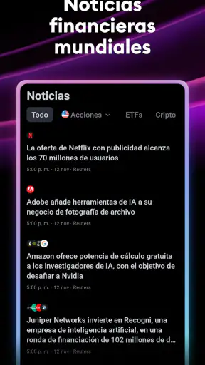 TradingView - Bolsa de Valores screenshot