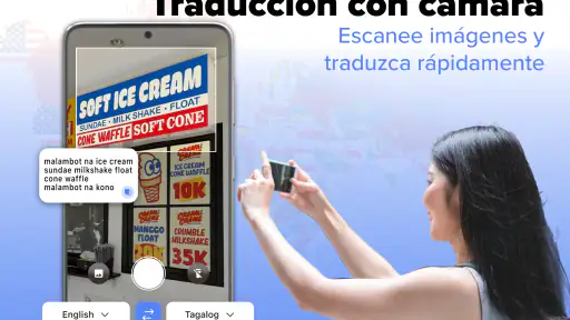 Traductor de idiomas, Traducir screenshot
