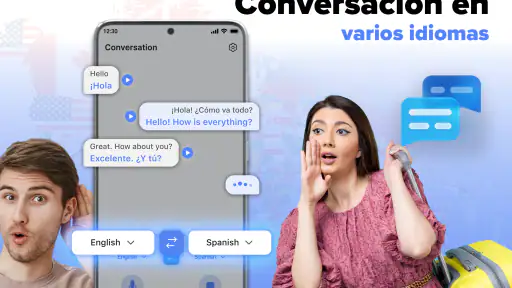 Traductor de idiomas, Traducir screenshot