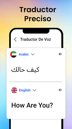 Traductor de voz en idiomas screenshot