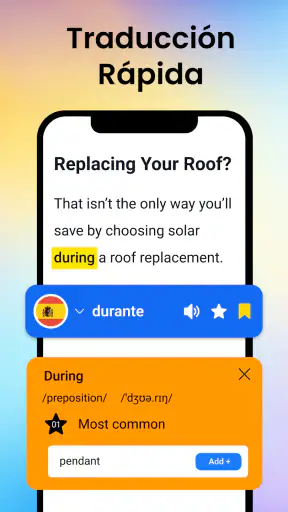 Traductor de voz en idiomas screenshot