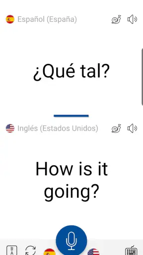 Traductor de voz Instant screenshot