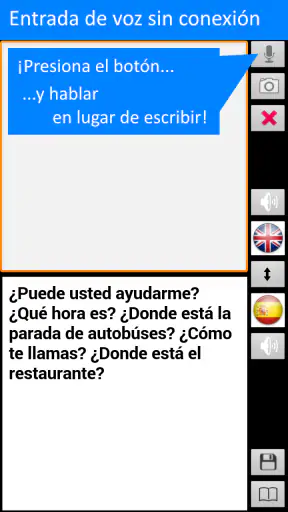 Traductor sin conexión screenshot