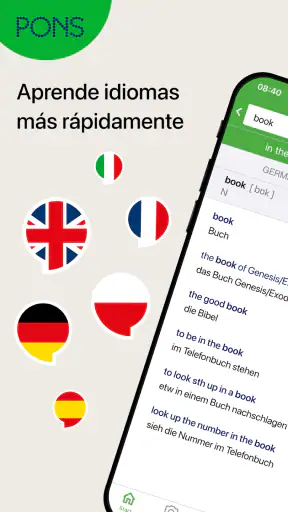 Traductor y diccionario PONS screenshot