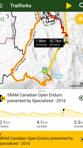 Trailforks screenshot