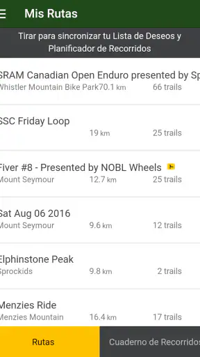 Trailforks screenshot