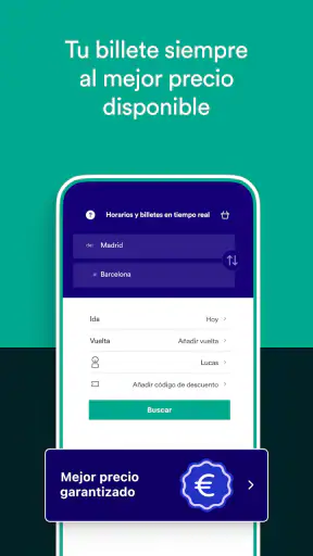 Trainline: billetes de tren screenshot