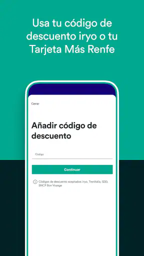 Trainline: billetes de tren screenshot