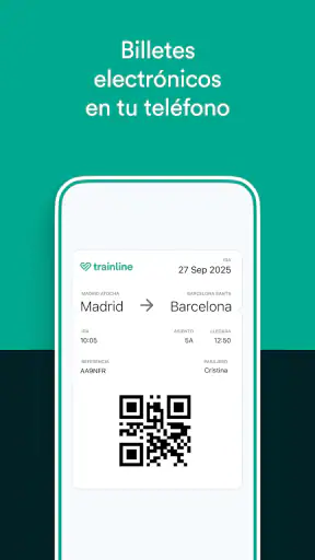 Trainline: billetes de tren screenshot