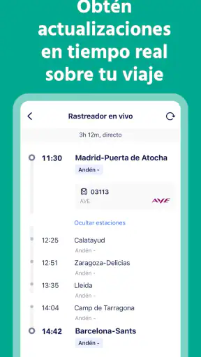 TrainPal - ahorra en trenes screenshot
