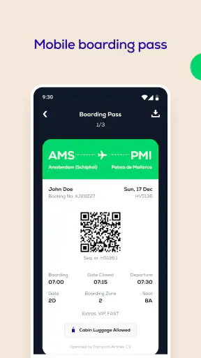 Transavia screenshot