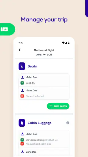 Transavia screenshot