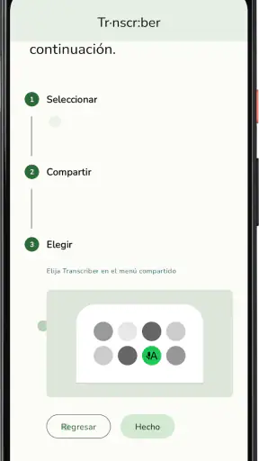 Transcriber para WhatsApp screenshot