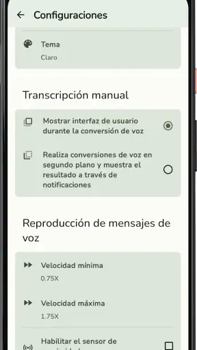 Transcriber para WhatsApp screenshot