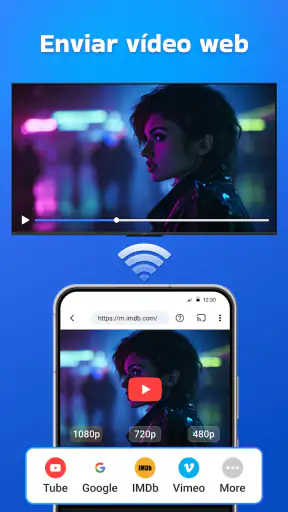 Transmitir a TV screenshot
