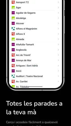 Transporta'm screenshot
