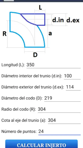 Trazado tubería El Tubero 2.0 screenshot