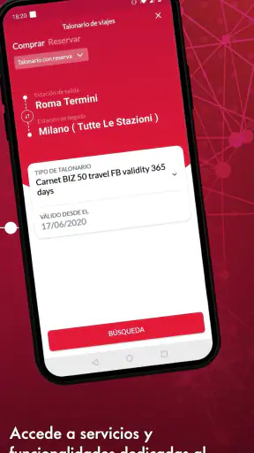 Trenitalia screenshot