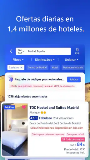 Trip.com: Vuelos, Tren, Hotel screenshot