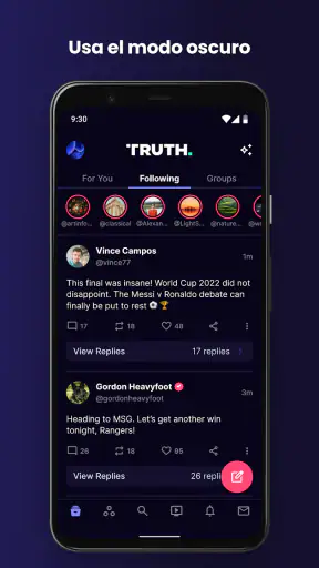 Truth Social screenshot