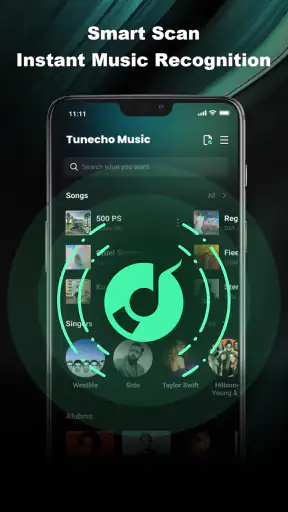 Tunecho music - offline screenshot