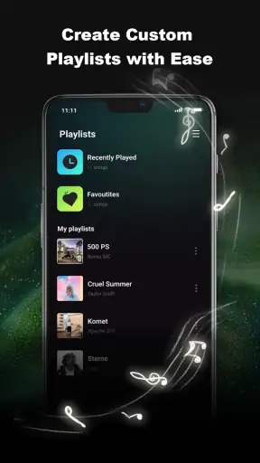 Tunecho music - offline screenshot