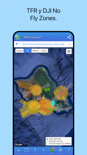 UAV Forecast para drones screenshot