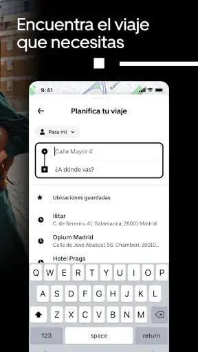 Uber: Viaja en tu ciudad screenshot