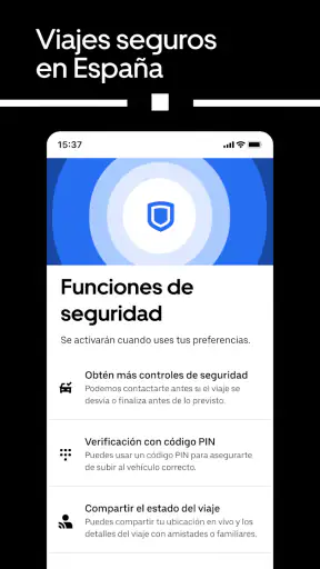 Uber: Viaja en tu ciudad screenshot