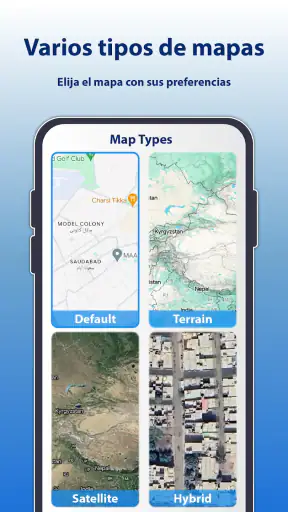 Ubicación del número teléfono screenshot