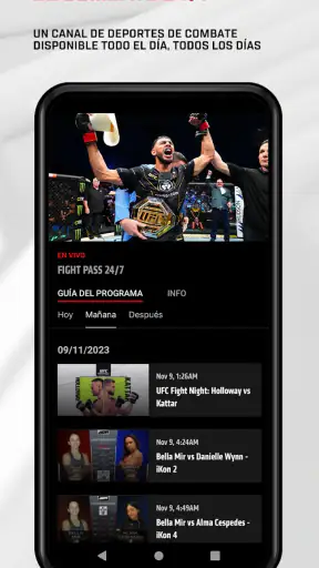 UFC screenshot