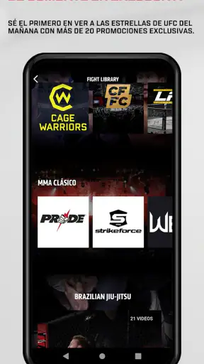 UFC screenshot