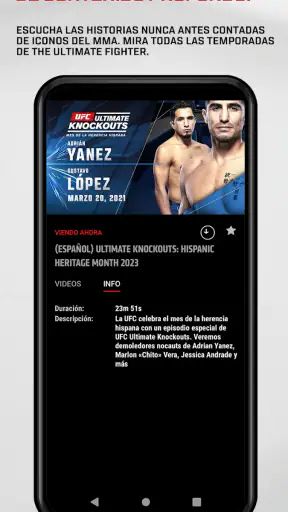 UFC screenshot
