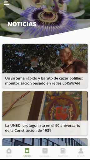UNED screenshot