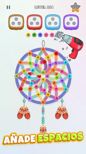 Unscrew Nuts Sort: Pin Puzzle screenshot