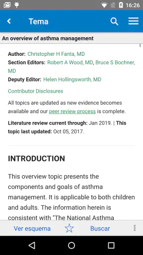 UpToDate screenshot
