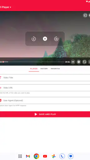 Url Player + screenshot