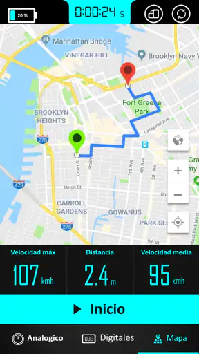velocimetro gps - Odometer screenshot