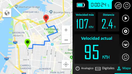 velocimetro gps - Odometer screenshot