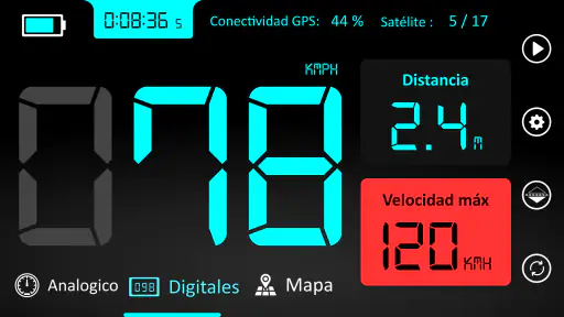 velocimetro gps - Odometer screenshot