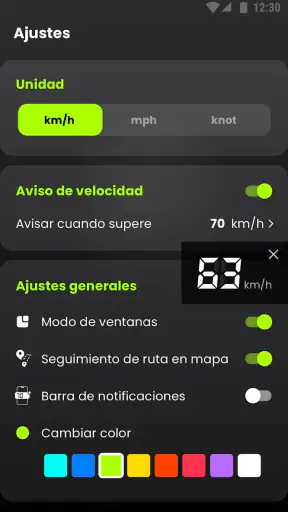 Velocímetro GPS & Odometro screenshot