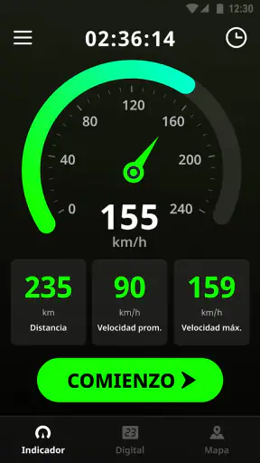 Velocímetro GPS - Odômetro app screenshot