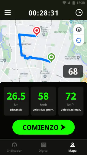 Velocímetro GPS - Odômetro app screenshot