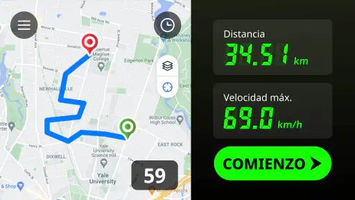 Velocímetro GPS - Odômetro app screenshot