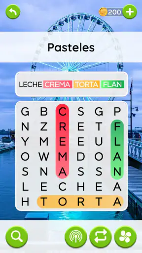 Viaje Palabras: Sopa de Letras screenshot