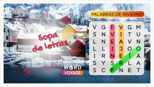 Viaje Palabras: Sopa de Letras screenshot