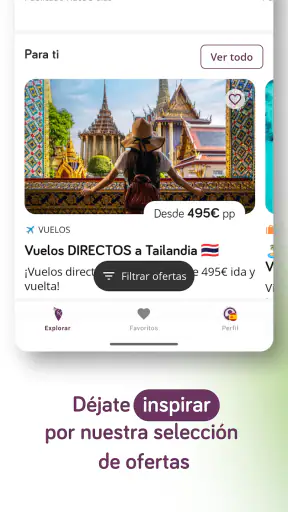 ViajerosPiratas - Busca viajes screenshot