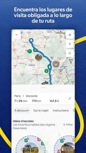 ViaMichelin GPS, Mapas,Tráfico screenshot