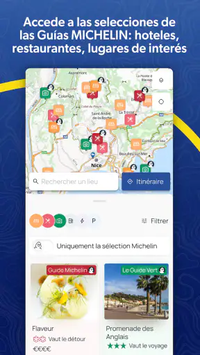 ViaMichelin GPS, Mapas,Tráfico screenshot