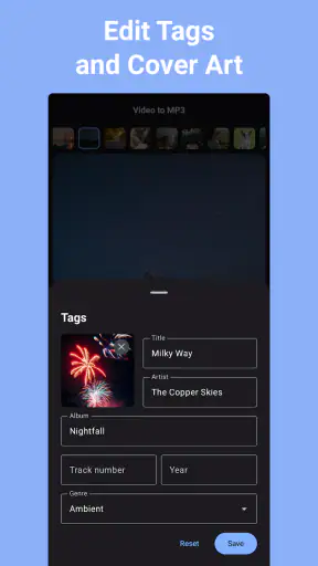 Vídeo a MP3 - Extraer audio screenshot